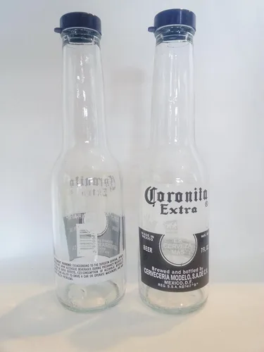 Vista 2 de Coronita - Salero y pimentero de cristal extra de 8 pulgadas Juego de 2