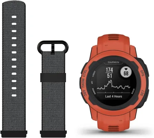 Vista 4 de C2D JOY Correa de nailon tejida compatible con Instinct Tactical/Esports/Surf/Camo/Solar Instinct 2/2S Reloj deportivo al aire libre Correr