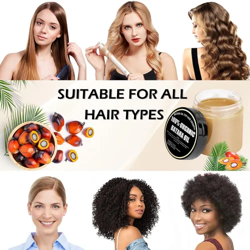 Vista 3 de Tratamiento capilar con aceite de batana crudo, nutre y revitaliza para un cabello suave y sin enredos, fácil aplicación para una hidratación