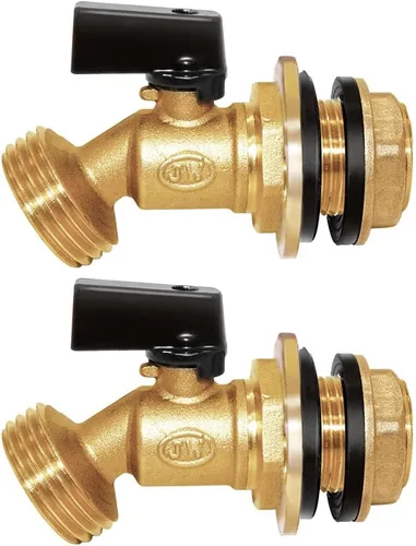 Vista 10 de Joywayus Contenedor de agua de latón/espita 3/4" GHT del barril de lluvia a