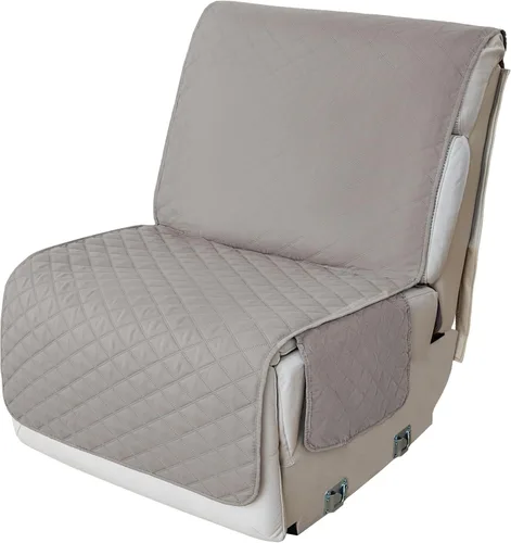 Vista 171 de HDCAXKJ Fundas de sofá seccional reclinable 100% impermeable, forma de L, funda de sofá reclinable lavable acolchada suave para mascotas, perro