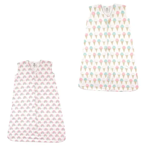 Vista 16 de Luvable Friends - Saco de dormir para bebé sin mangas, diseño unisex, Saco de dormir de algodón sin mangas, saco de dormir, manta, 0-6 meses