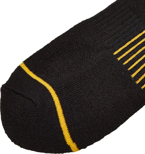 Vista 3 de Caterpillar 2-Pack CAT de peso medio 12 cojines con malla de resistencia para botas de trabajo de longitud tripulante calcetines