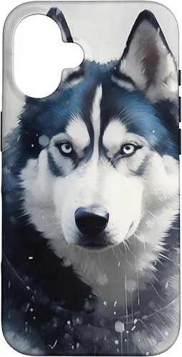 Vista 32 de Siberian Husky Funda para iPhone 17