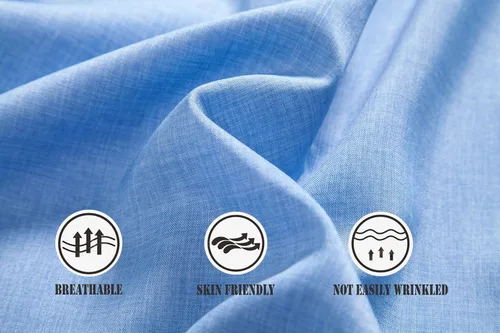 Vista 5 de Camisas de manga larga para hombre, casuales, elegantes y elegantes