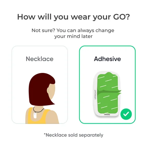 Vista 6 de Upright GO S Lite Corrector postural y entrenador con aplicación inteligente para mujeres y hombres