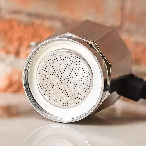 Vista 4 de Fino Junta de repuesto para cafetera espresso de 3 tazas, silicona, juego de 4