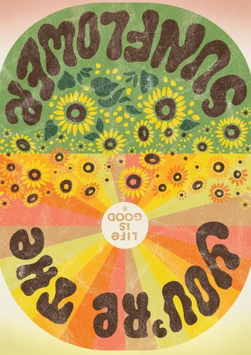 Vista 2 de Buffalo Games - Life is Good - You're The Sunflower - Rompecabezas de 300 piezas para adultos - Rompecabezas desafiante perfecto para noches