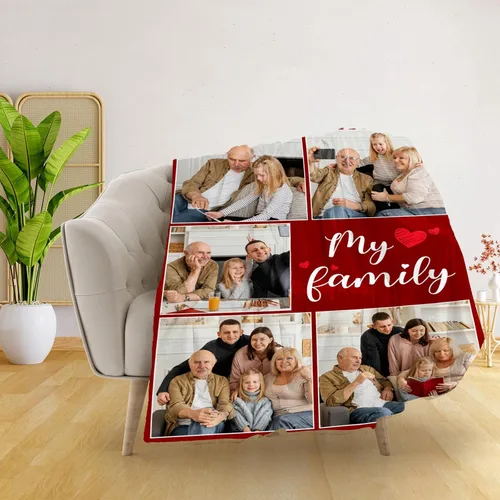 Vista 109 de Manta personalizada con imagen, manta personalizada con texto de fotos, manta de fotos personalizada para amiga, mamá y papá, regalos personalizados