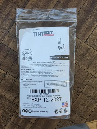 Vista 7 de Tinte Godefroy Set para colorear puntos, color café oscuro para hombres y mujeres, cápsulas premedidas, sin residuos, resultados de calidad