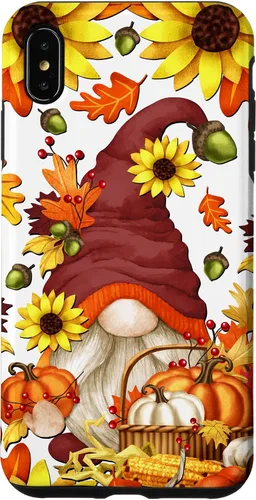 Vista 11 de Hello Fall Sunflower Gnome Pattern for Women Cute Autumn Case for iPhone 17