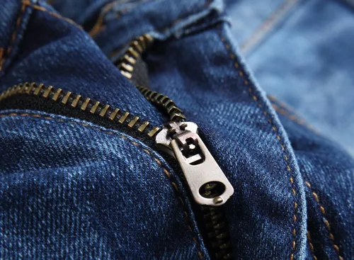 Vista 8 de AITITIA - Jeans rasgados de ajuste estándar para hombre