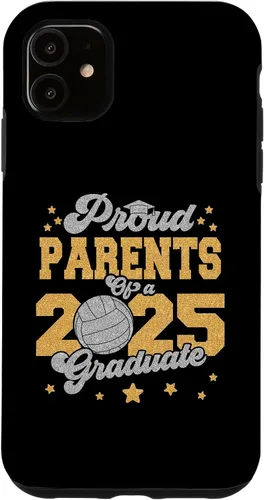 Vista 8 de iPhone 16 Parents of a 2025 Graduate Prom Graduation 25 VolleyBall Case