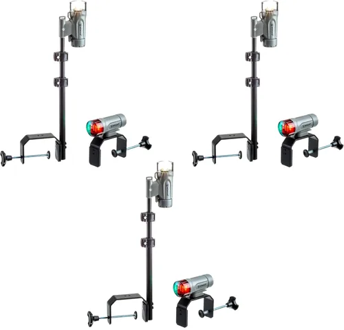 Vista 12 de attwood 14193-7 Kit de luces LED de navegación resistentes al agua, acabado de camuflaje Real Tree Max-4 (paquete de 3)