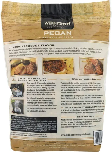 Vista 3 de Ultimate Western BBQ - Paquete variado de chips de madera para ahumar (3) - Sabores de manzana, nuez y cereza