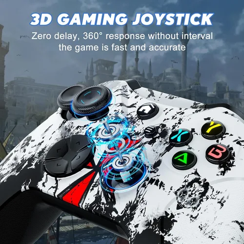 Vista 6 de Gamrombo Wireless Controller Replacment for Xbox Special Edition Wireless Gaming Controller,Compatible with Xbox One,Xbox Series XS,X,PCSteamMac