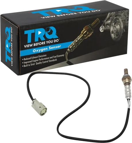 Vista 259 de TRQ Sensor de Oxígeno O2 de 4 Hilos de Banda Estrecha Compatible con VW Atlas 2.0L 2018-21, VW GTI 2.0L 2016-18, Audi A3 Quattro 2.0L 2015-18, VW