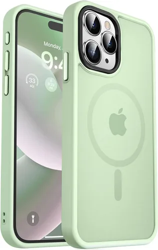 Vista 120 de MOCCA - Funda magnética resistente para iPhone XR de 6.1 pulgadas, compatible con MagSafe, funda con protección contra caídas de grado militar