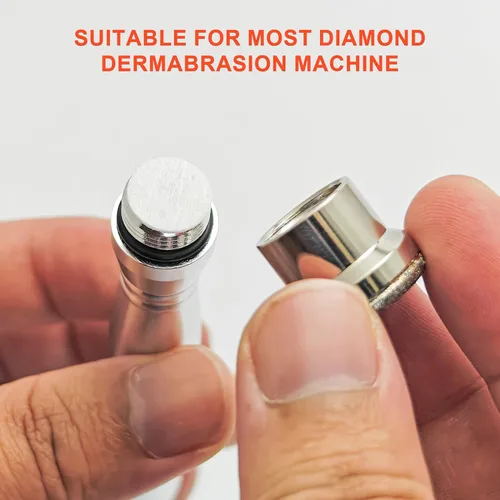 Vista 4 de Beauty Tools - Reemplazo de dermoabrasión con diamantes para el cuidado de la piel (6 piezas) Diamond Exfoliating Replacement Tips Skincare Tools