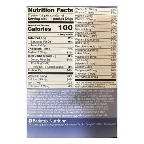Vista 2 de PROTIFIT - Batido de chocolate de reemplazo de comidas y bebida de fruta de mango con alto contenido de proteínas, sin gluten, keto, baja