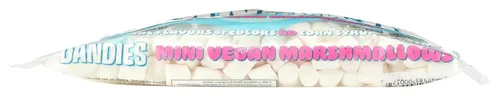 Vista 9 de Dandies Mini malvaviscos veganos, sin sabores artificiales, colorantes alimenticios, jarabe de maíz o gelatina, perfecto para asar, s'mores