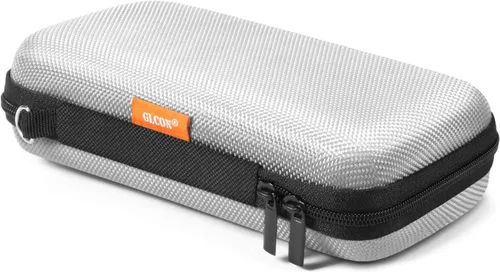 Vista 9 de Funda de protección portátil de goma EVA para batería externa, teléfono celular, GPS, disco duro, cable de carga USB, bolsa de transporte