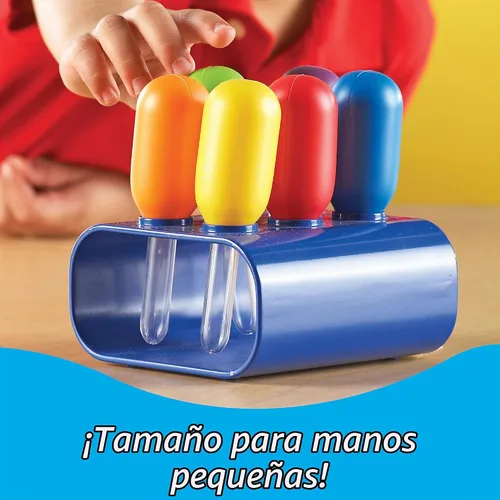 Vista 5 de Learning Resources goteros jumbo - experimentos científicos para niños, juguetes sensoriales para mesa de agua, herramientas para niños pequeños