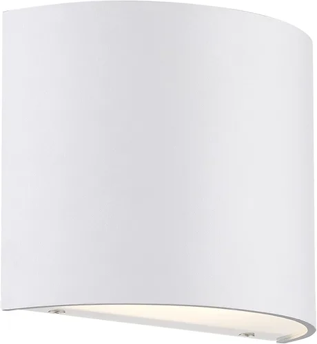 Vista 7 de WAC Lighting dweLED, aplique de pared LED de bolsillo de 7 pulgadas en níquel cepillado