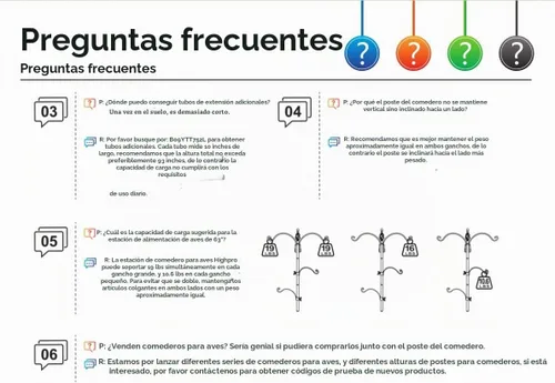 Vista 9 de Highpro - Estación de alimentación de aves – Soporte de múltiples ganchos de 63 pulgadas para observar atraer aves silvestres al aire libre, poste