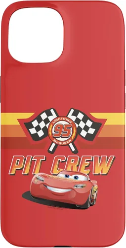 Vista 6 de Funda para iPhone 13 Pro Max Disney Pixar Cars Two Lightning McQueen Pit Crew 95