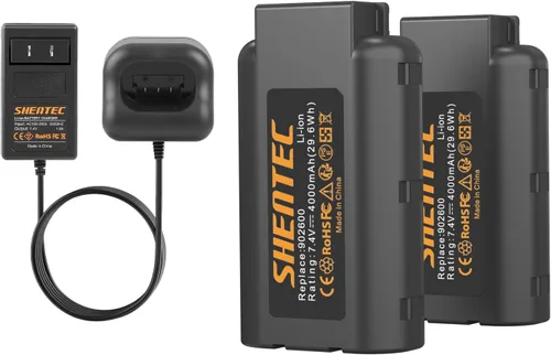 Vista 8 de Shentec Paquete de 2 baterías de 7,4 V y 2,5 Ah compatibles con Paslode