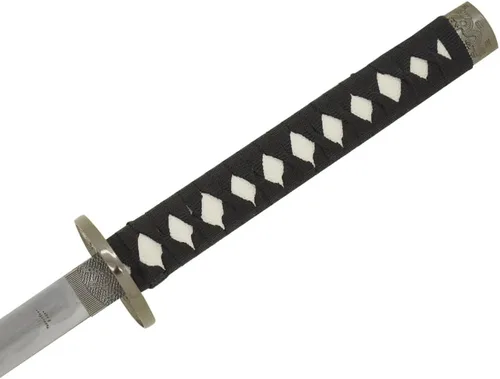 Vista 3 de Snake Eye Tactical Juego de katana samurái de 3 piezas con diseño de dragón de dos tonos