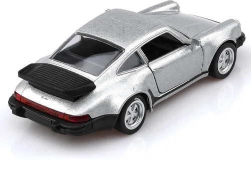 Vista 2 de TOKAXI Modelos de automóvil Porsche 911 Trubo a escala 1/36, auto de juguete Porsche 911, autos de regalo para niños y niñas