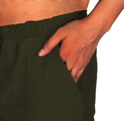 Vista 5 de Pantalones al tobillo para hombre, tipo medieval, vikingos, traje de navegante o pirata, pantalones renacentistas, góticos