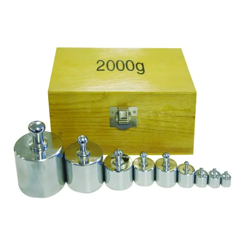 Vista 2 de B-400-W-O Economy Double Pan Balance con Juego de Pesas, Capacidad 70.55 oz