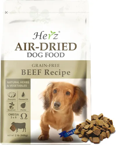 Vista 9 de Herz Alimento para perros secado al aire, proteína de un solo animal