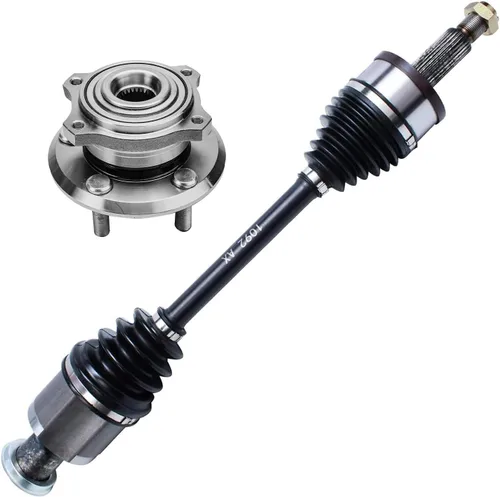 Vista 119 de Detroit Axle - 2 ejes CV delanteros para Chevy Silverado 1500 2007-2018, GMC Sierra Suburban Yukon XL 1500 Avalanche Cheyenne Cadillac Escalade ESV