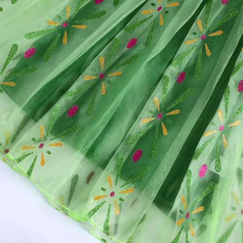 Vista 6 de Vestido de disfraz de princesa para niñas con accesorios