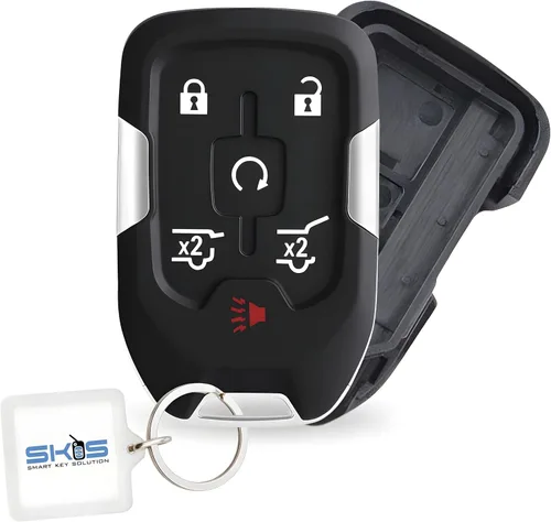 Vista 2 de Funda con control remoto de entrada sin llave para Chevy Tahoe Suburban / GMC Yukon (HYQ1AA) 2014 2015 2016 2017