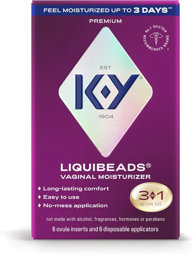 Vista 16 de Humectante vaginal K-Y Liquibeads, 6 óvulos