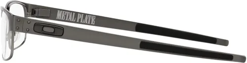 Vista 4 de Oakley Ox5038 - Marco rectangular de titanio para lentes graduados con placa de metal para hombre