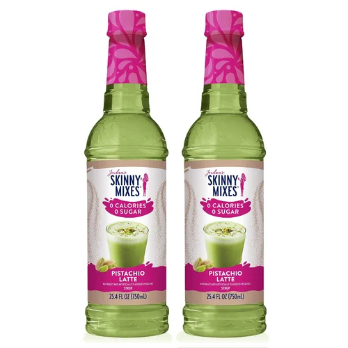 Vista 17 de Jordan's Skinny Syrups Butter Toffee, jarabe aromatizante sin azúcar, botella de 25.4 onzas líquidas (paquete de 2).