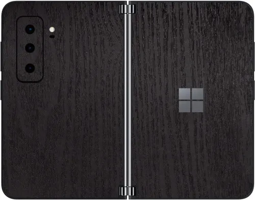 Vista 64 de SopiGuard Skin para Microsoft Surface Duo 2 2ª generación de borde a borde de paneles delanteros y traseros de vinilo (piedra de ladrillo)