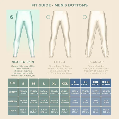 Vista 4 de MERIWOOL - Pantalones térmicos para hombre (100 % lana merina)