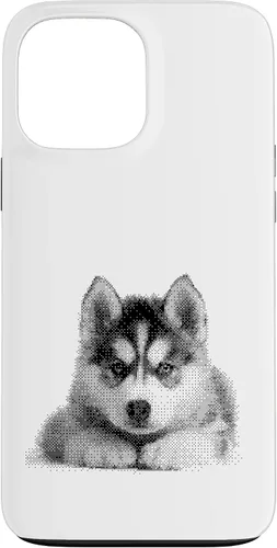 Vista 23 de Cute Siberian Husky for Dog Mom and Paw Parents Case for iPhone XR