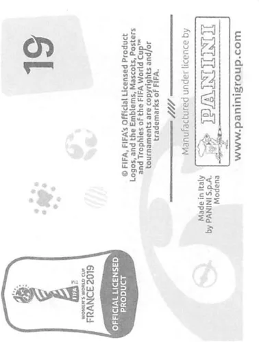 Vista 2 de 2019 Panini FIFA Women's World Cup France Album Stickers (Individual Sticker Only) Soccer #19 Stade Auguste-Delaune 2 Inch by 2 1/2 Inch Collectible