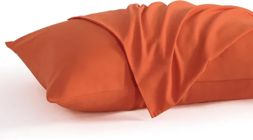 Vista 41 de NTBAY Juego de 2 fundas de almohada estándar, paquete de 2 fundas de almohada de microfibra cepillada de 20x26, suaves, resistentes a las arrugas, a