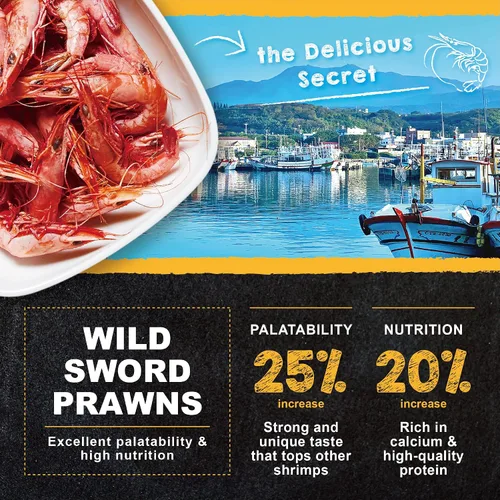 Vista 5 de Ultra Fresh Paquete de alimentos para pescado para alimentador de fondo, Pleco, Corydoras, bagre, verduras y pastel de camarones tropicales