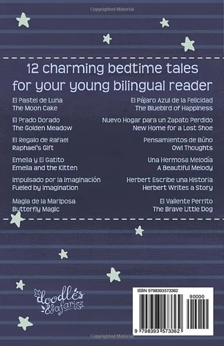 Vista 2 de 12 Spanish Bedtime Stories for Kids Short Story Books in Spanish and English Ages 3+ Bilingual Bed Time Stories Collection for Children and