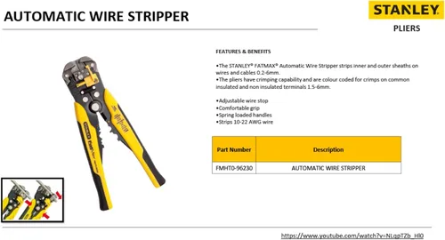 Vista 5 de Stanley FMHT0-96230 Pelacables, amarillo/negro